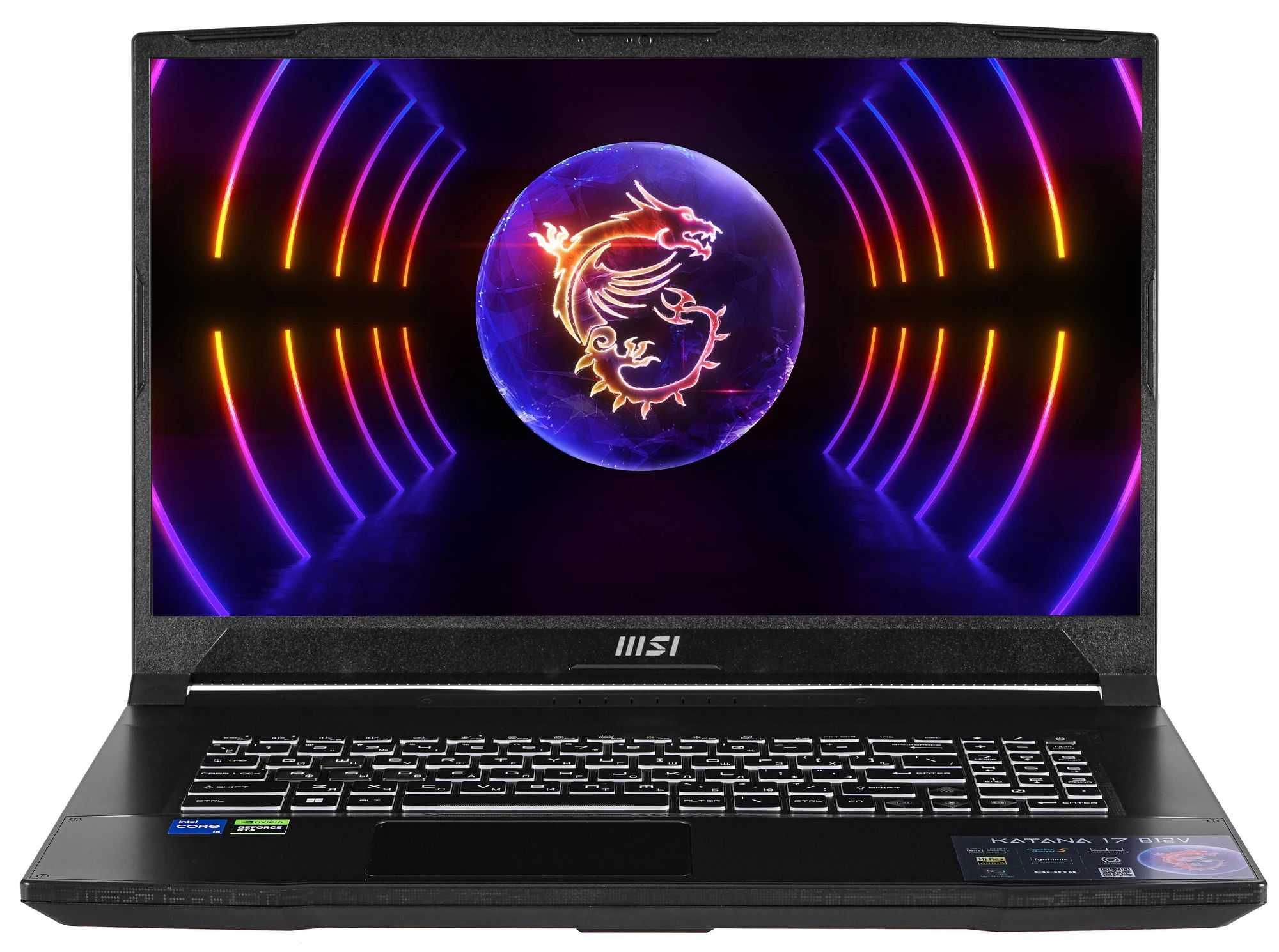 MSI17B12VEK-268XRUИгровойноутбук17.3",IntelCorei5-12450H,RAM16ГБ,SSD,NVIDIAGeForceRTX4050дляноутбуков(6Гб),Безсистемы,черный,Русскаяраскладка