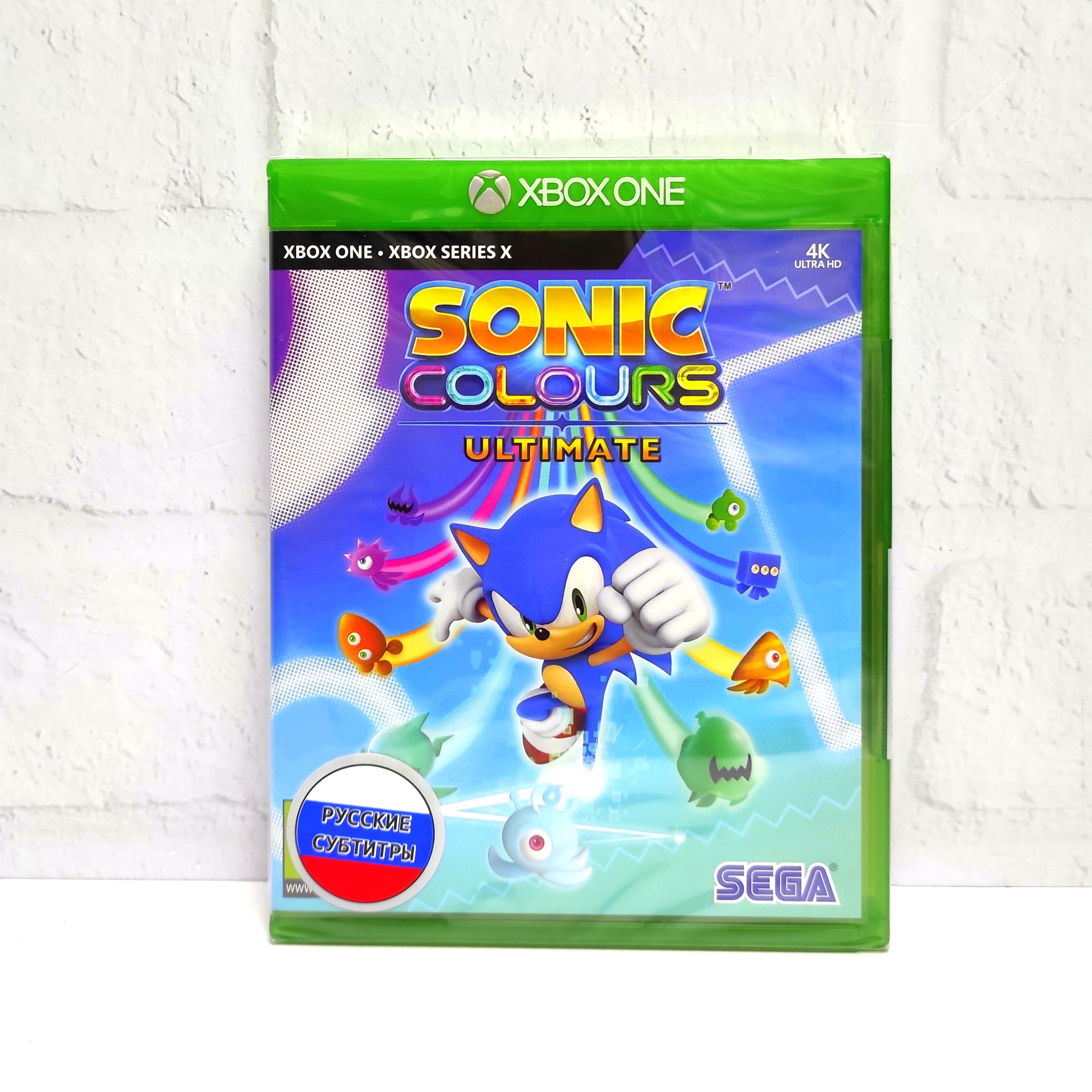 Sonic Colours Ultimate Русские Субтитры Видеоигра на диске Xbox One / Series