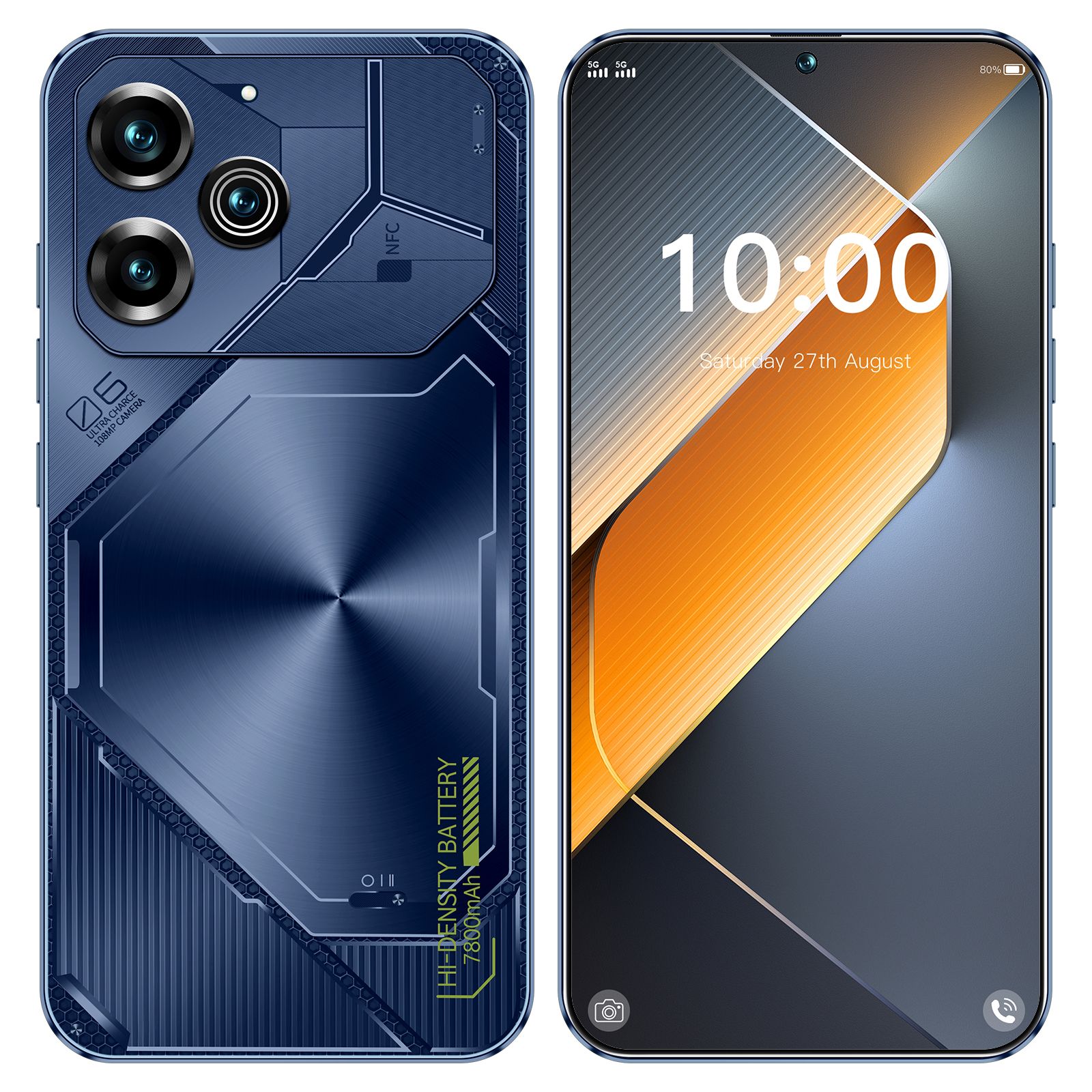 ZUNYIСмартфонC20Pro,русскаяверсия,сеть4g,двеSIM-карты,7,3дюйма,ударопрочнаяиводонепроницаемаязащита,мощныеигровыефункции,гибкаякамера,длительноевремяавтономнойработы,интерфейсType-C,подаркидляблизких，Ростест(EAC)6/128ГБ,черныйматовый