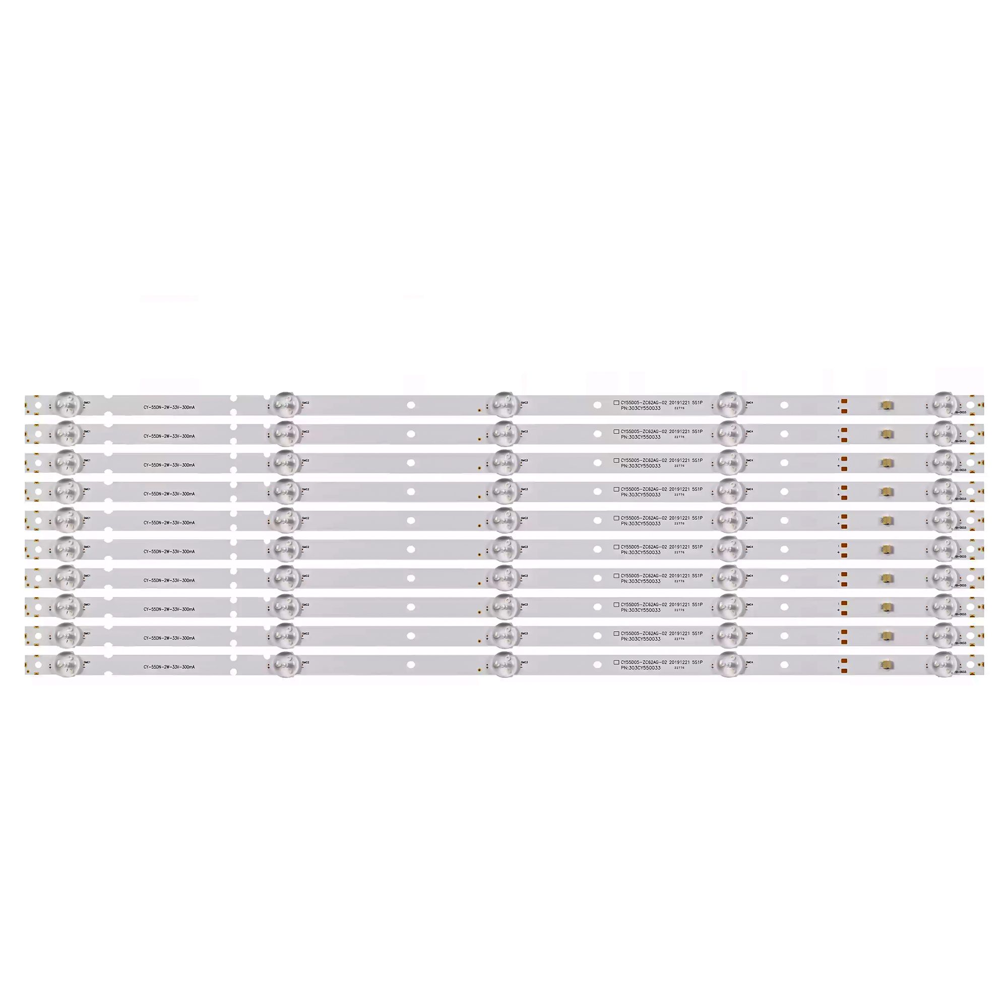 светодиодная подсветка TF-LED55S18TSU CY-55DN-2W-33V-300mA 55PU11TC-SM