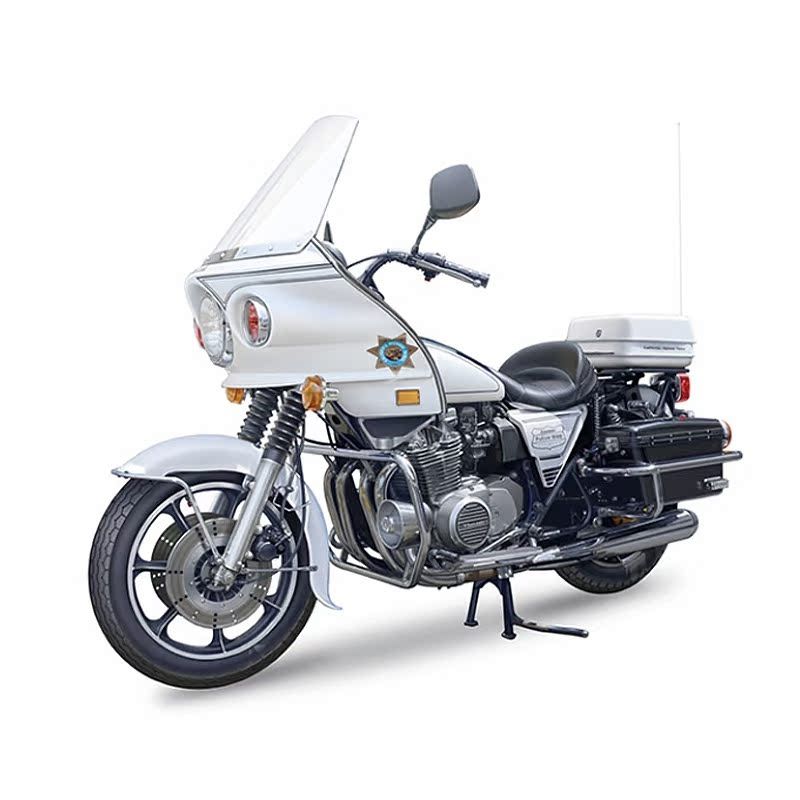 СборнаямодельМашинкаAoshima#591/12KawasakiKZ1000PP10001982PoliceMotorcyclemodelkit