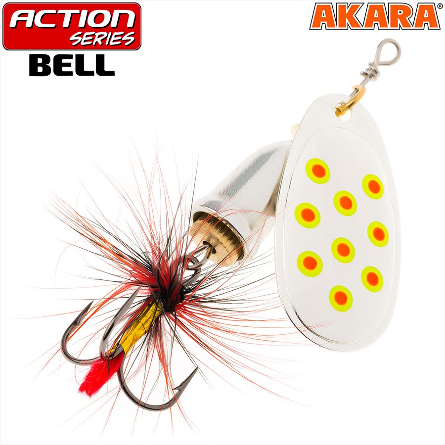 Блесна вращ. Akara Action Series Bell 5 12 гр. 3/7 oz. A42