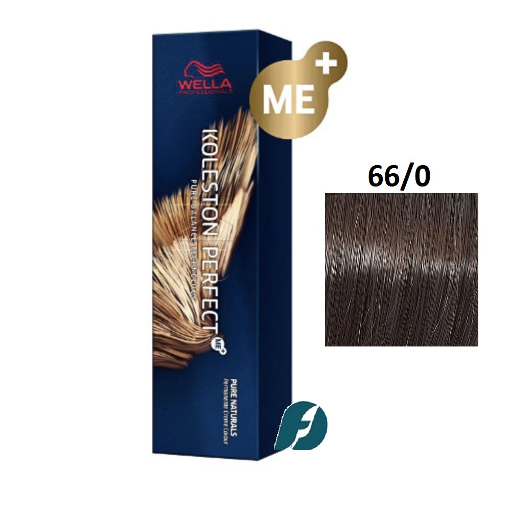 Wella Professionals Koleston Perfect ME+ 66/0 Краска для волос - Темный блонд интенсивный натуральный, 60мл