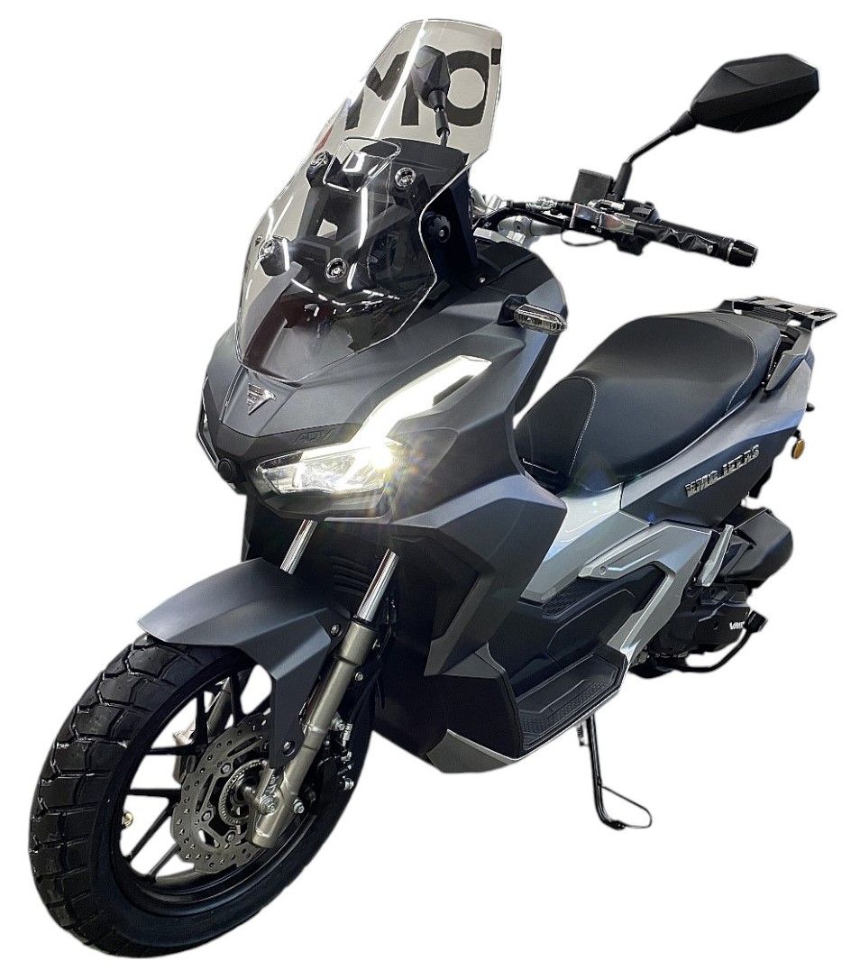 Скутер VMC VENTO JET СЕРИЯ S1700 (170(49) куб.см., карбюратор, без ПТС) серый/схож с Honda X-ADV купить на OZON по низкой цене (1694737232)