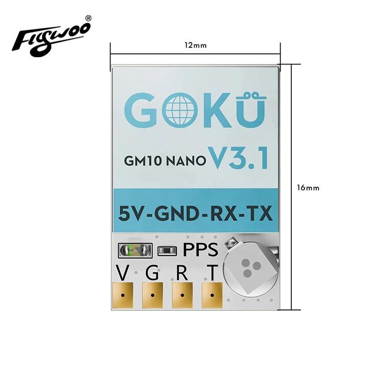 Модуль GPS FLYWOO GOKU GM10 Nano V3.1 для дрона