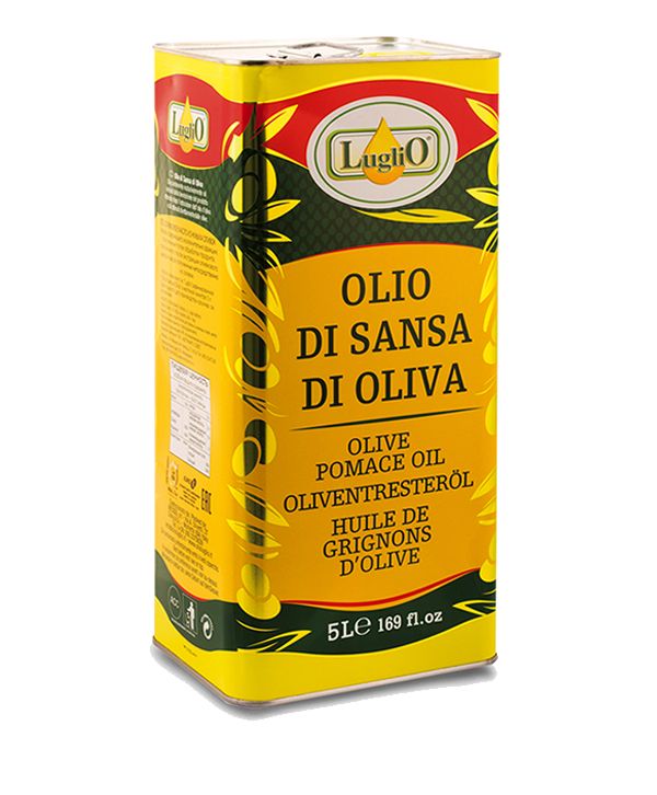 Масло оливковое рафинированное LugliO Olio di sansa di oliva 5 л