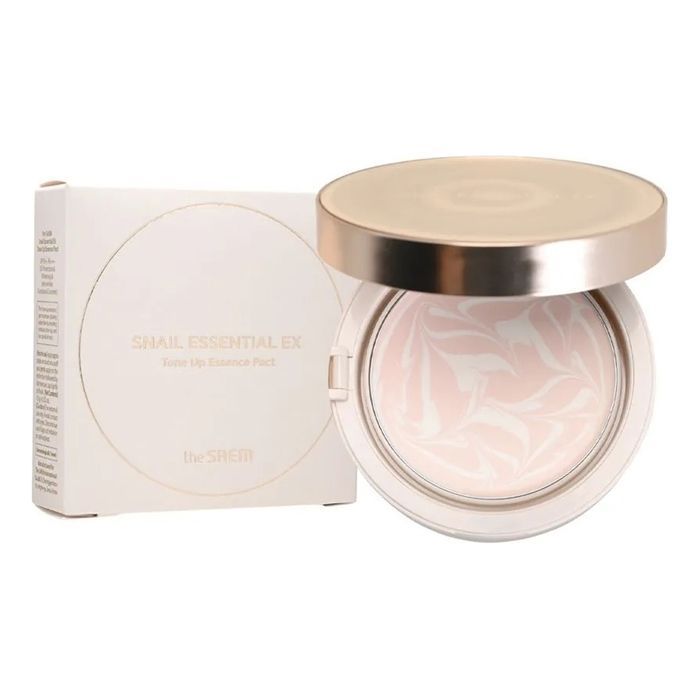 The SAEM Пудра Snail Essential EX Tone Up Essence Pact (15 гр)