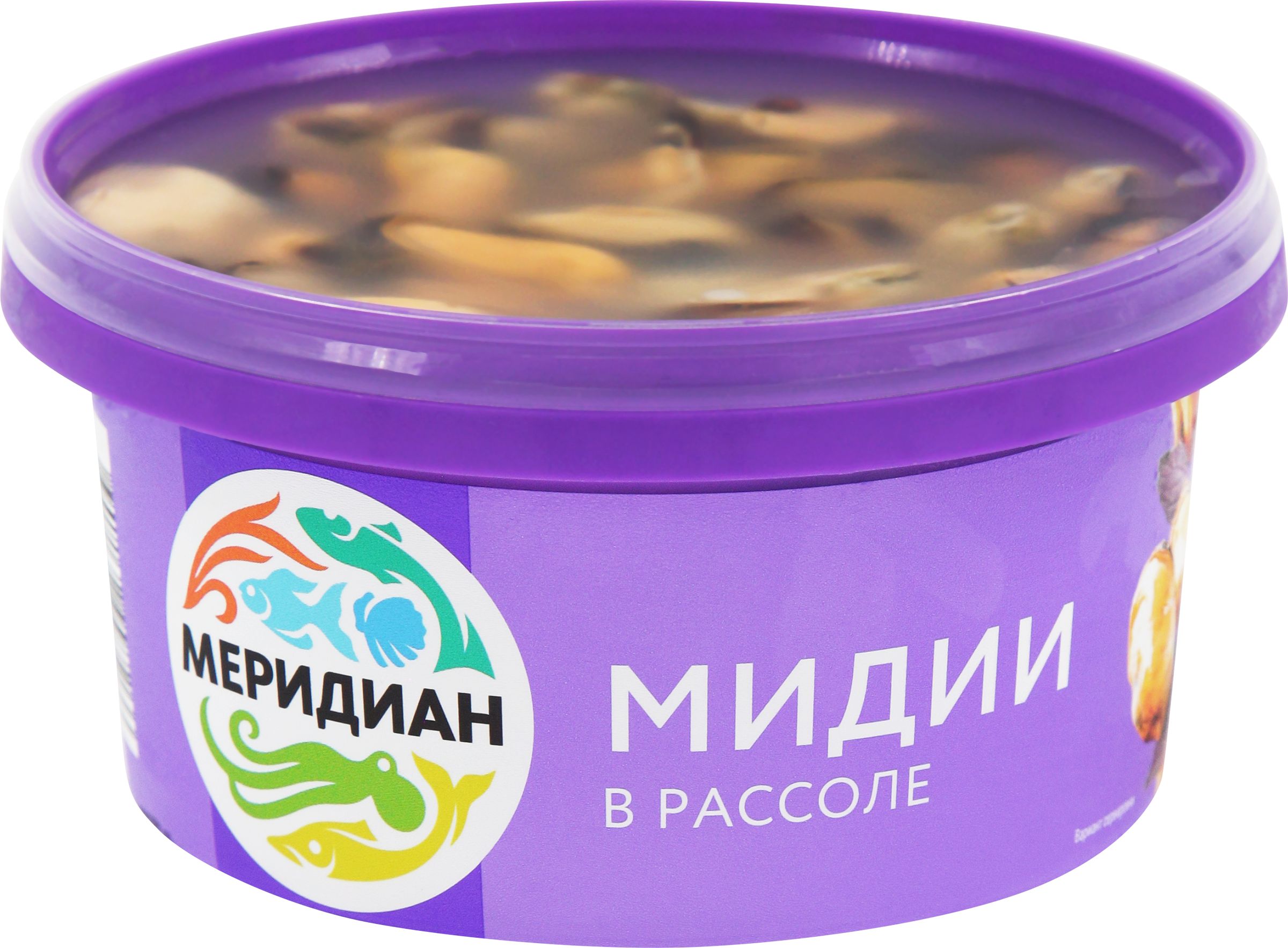 Мидии МЕРИДИАН в рассоле, 430г / Морепродукты