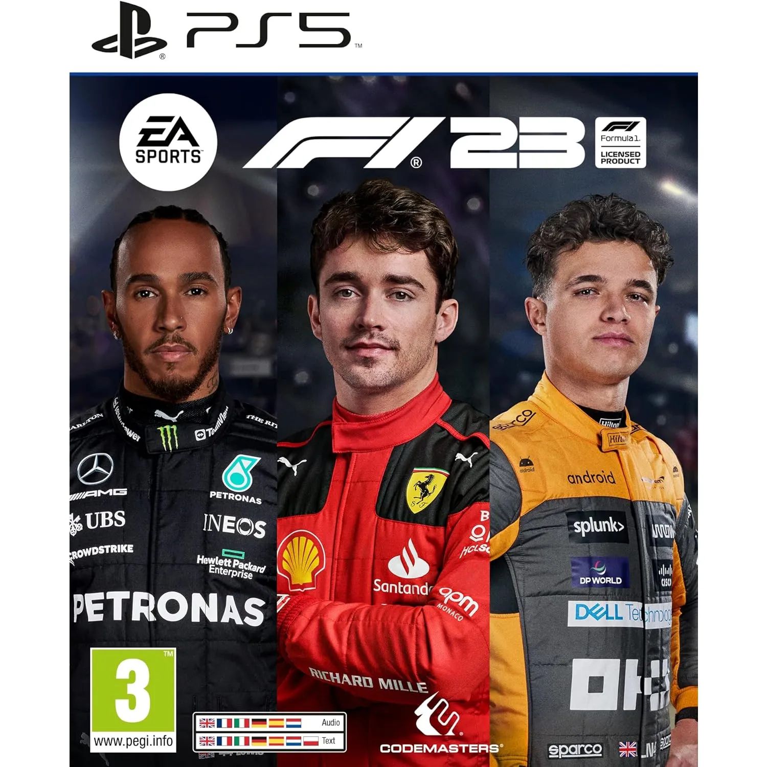 Игра F1 23 PS5 (PlayStation 5, Английская версия)