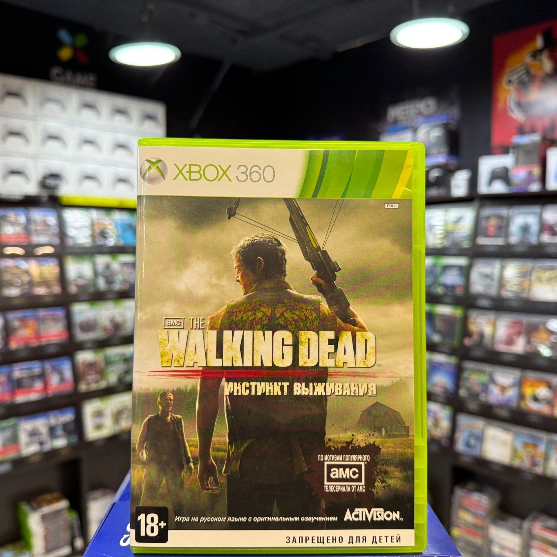 Игра The Walking Dead (Xbox 360) (Box)