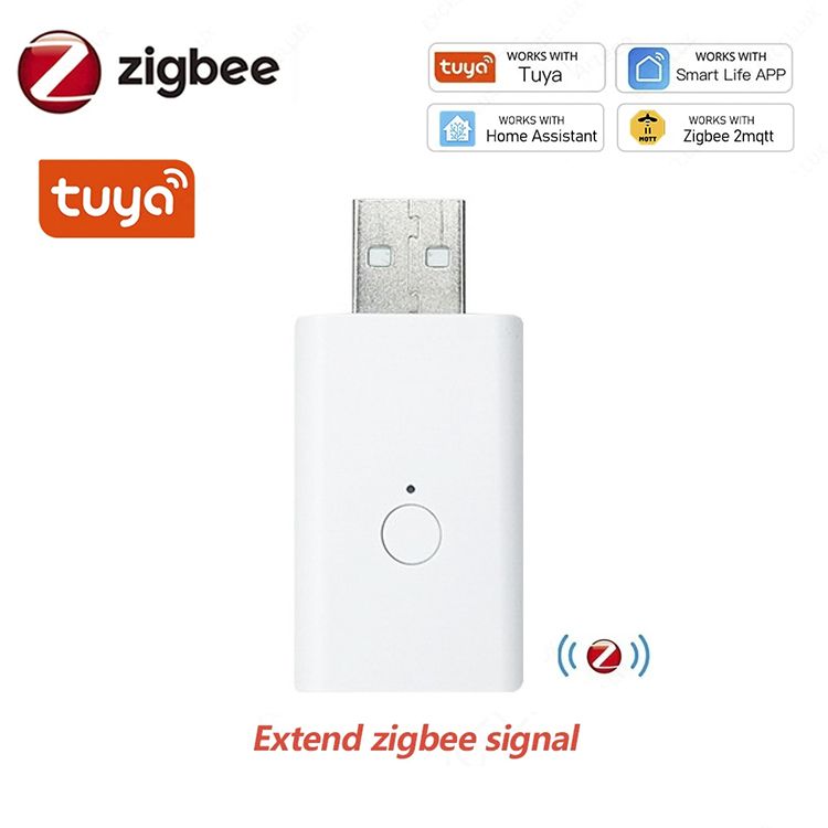 УсилительсигналадляZigBee3.0RepeaterUSBExtender,TuyaSmartLifeZigbeeРасширительРетрансляторсигнала