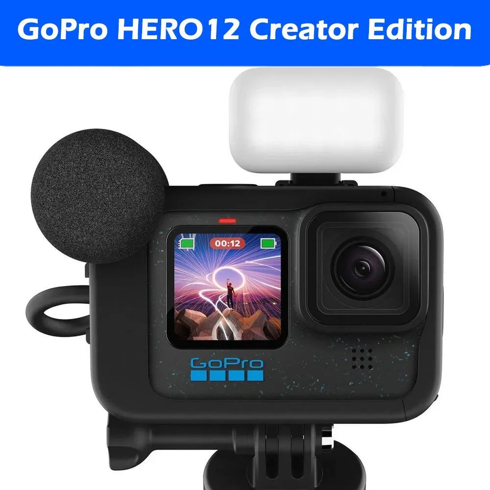 GoProЭкшн-камераGoProHero12CreatorEdition,черный,черныйматовый