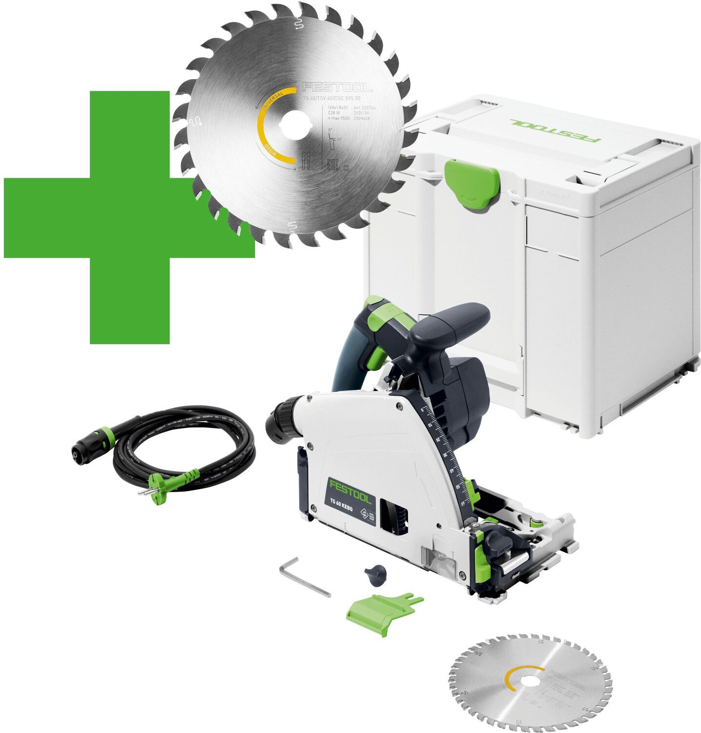 Погружная пила Festool TS 60 KEBQ Plus (577847)