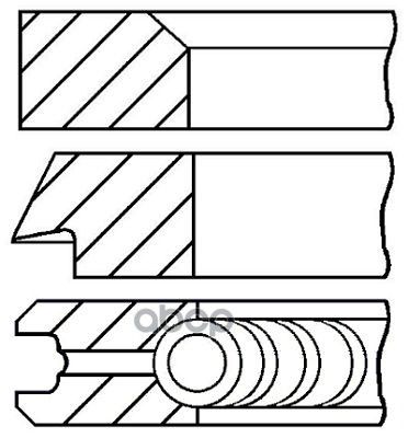 Кольца Поршневые Goetze арт. 0842770000