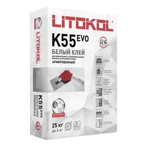 Клей для плитки и мозаики Litokol Litoplus K55, 25 кг