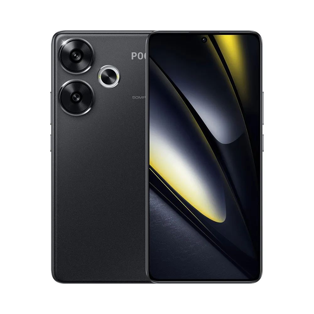 PocoСмартфонPOCOF68/256GBGreen,6.67"120Hz1.5KДисплей,5000mAh,глобальнаяверсияGlobal8/256ГБ,черно-серый