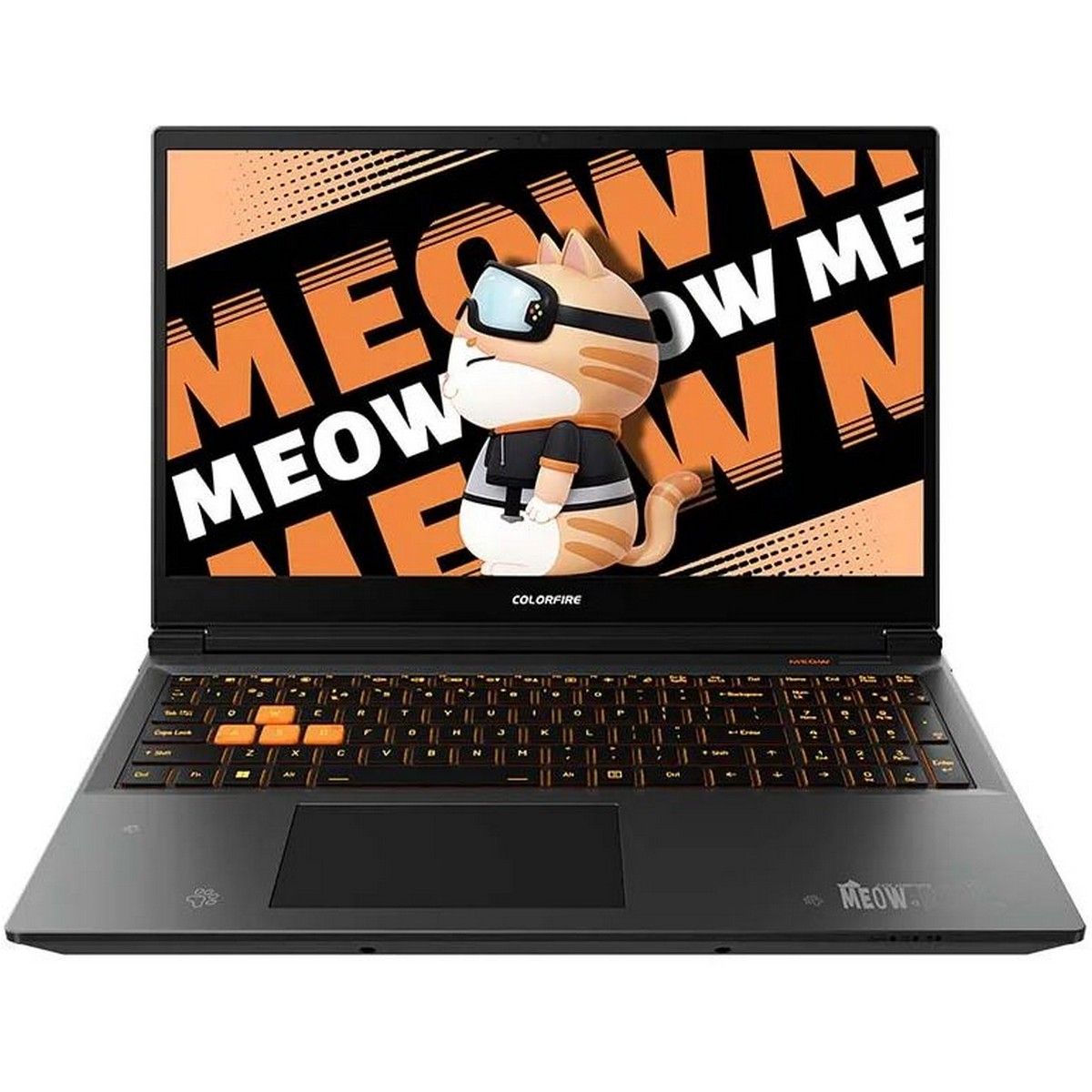 ColorfulMEOWR1624Ноутбук16",AMDRyzen78845HS,RAM16ГБ,SSD,NVIDIAGeForceRTX4060дляноутбуков(8Гб),Безсистемы,(A10305000029),серый,Русскаяраскладка