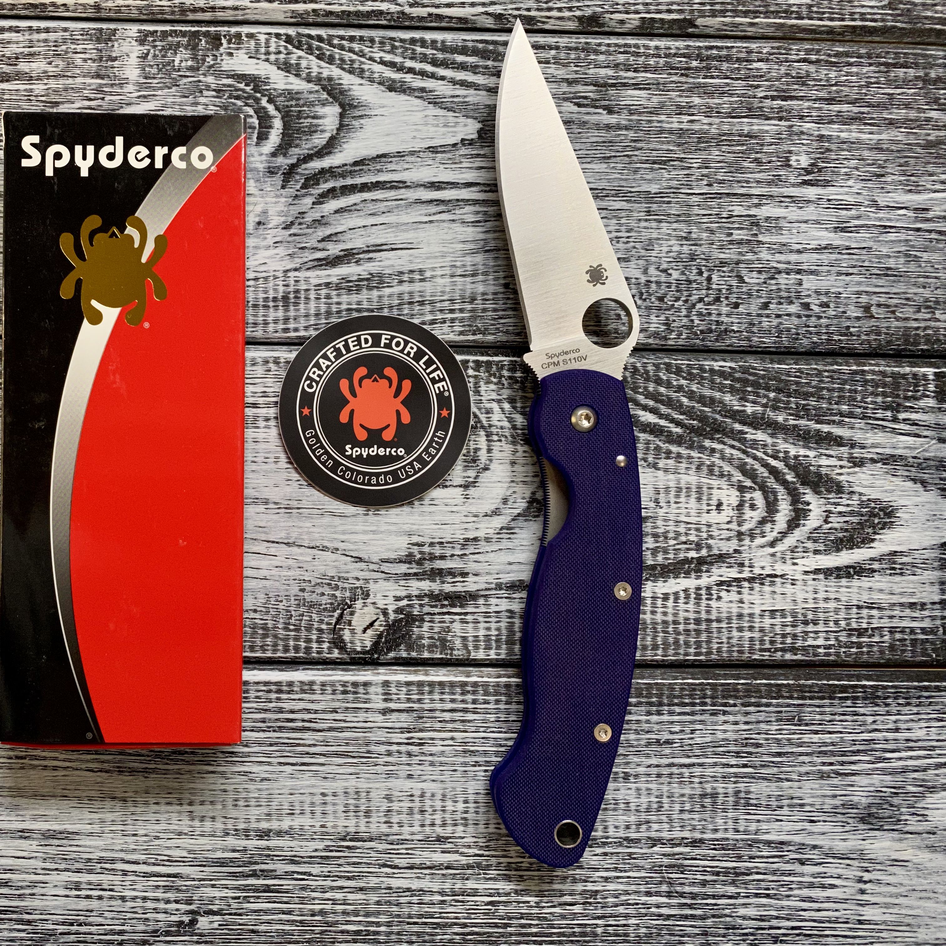 Нож Spyderco Military C36GPDBL