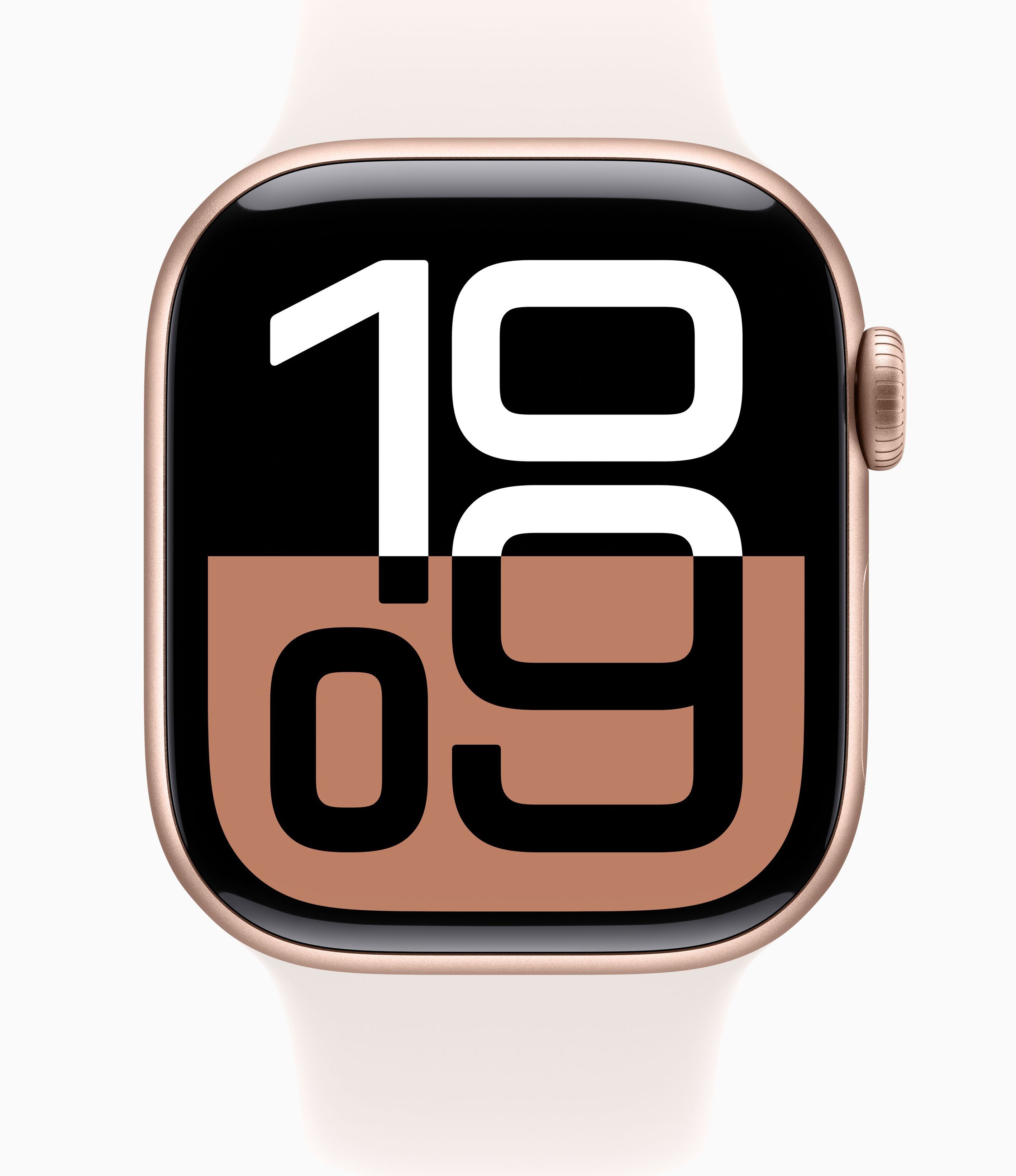 Apple watch s10 42mm rose gold