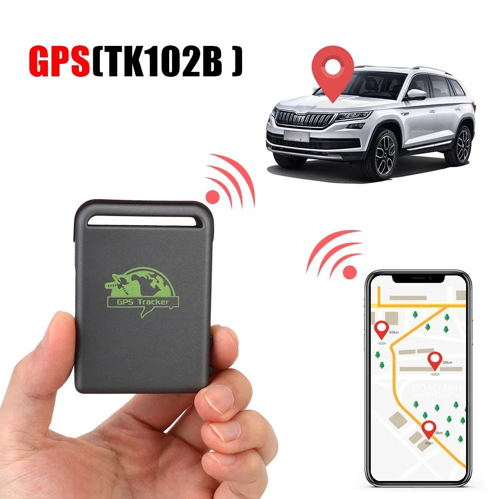 Автомобильный GPS трекер-маяк TK102B