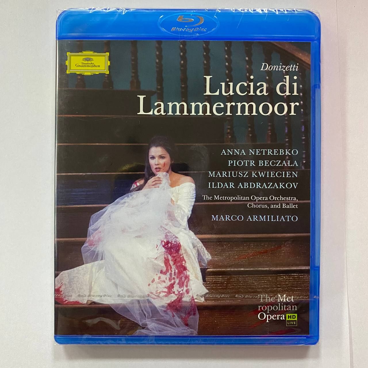 Диск Donizetti (Доницетти) - Lucia Di Lammermoor The Metropolitan Opera Anna Netrebko (Нетребко(Blu-Ray/EU)