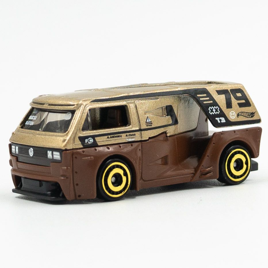 Hot Wheels Машинка VW T3 Custom Машинки Хот Вилс Кейс Q 2024 в Защитном Кейсе