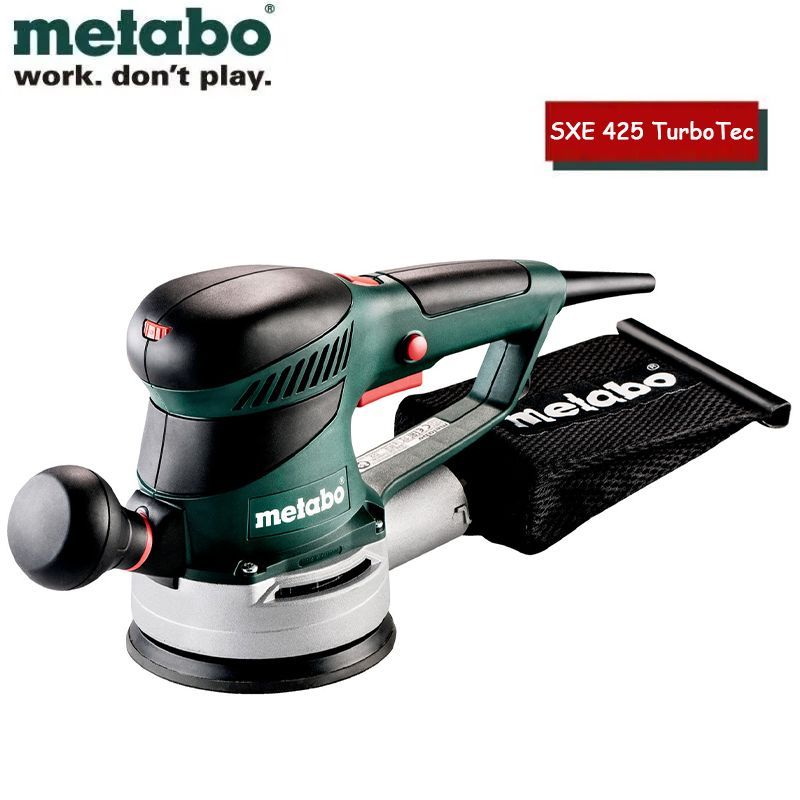 Орбитальная шлифовальная машина Metabo SXE 425 TurboTec (220-240 В/50 Гц), коробка