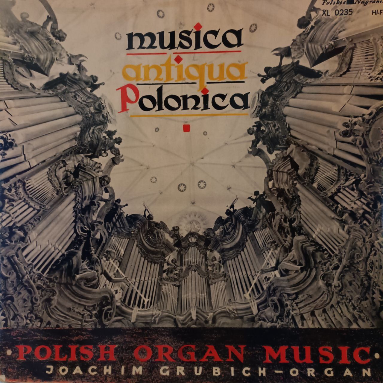 Виниловая пластинка Musicae Antiqua Polonica Polish organ music