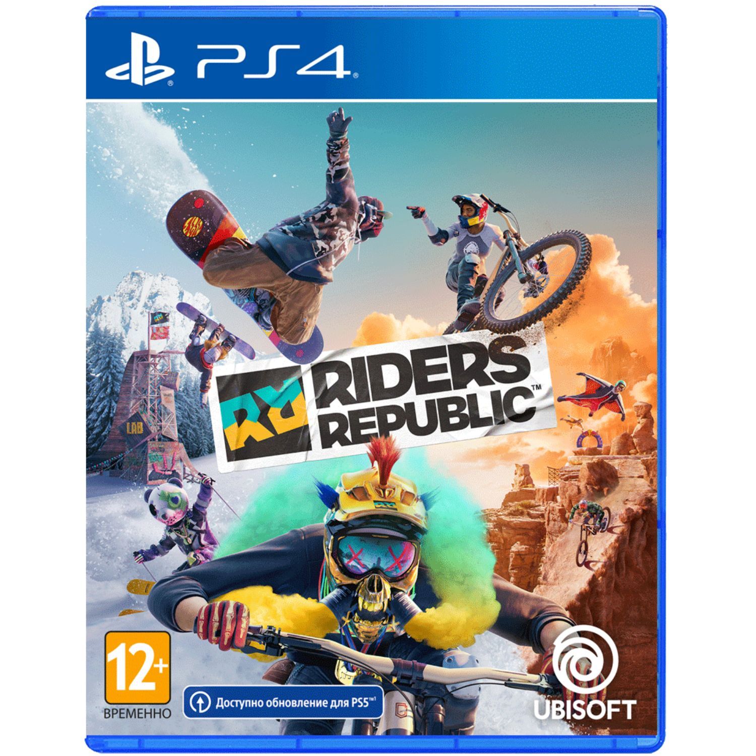 Игра Riders Republic для PS4, русские субтитры