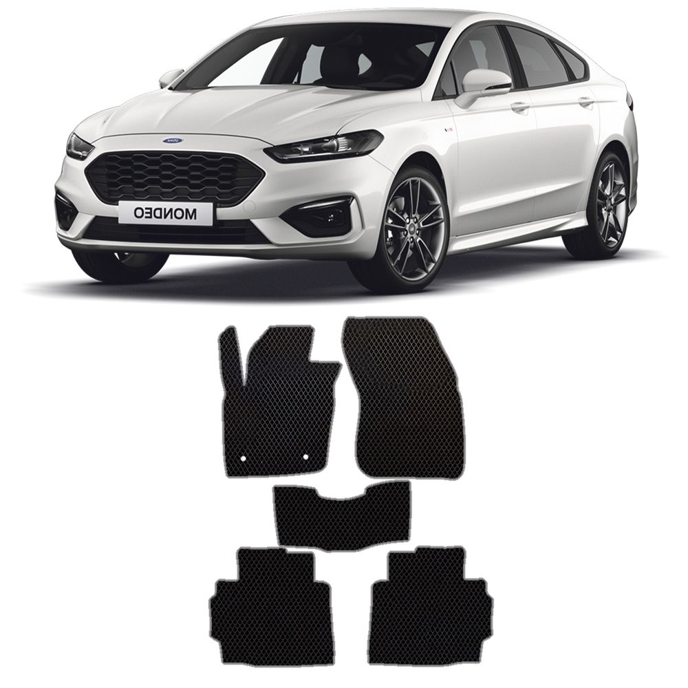 Коврики автомобильные из EVA в салон для Ford Mondeo 5 Форд Мондео ( 2015 2016 2017 2018 2019 г.в)