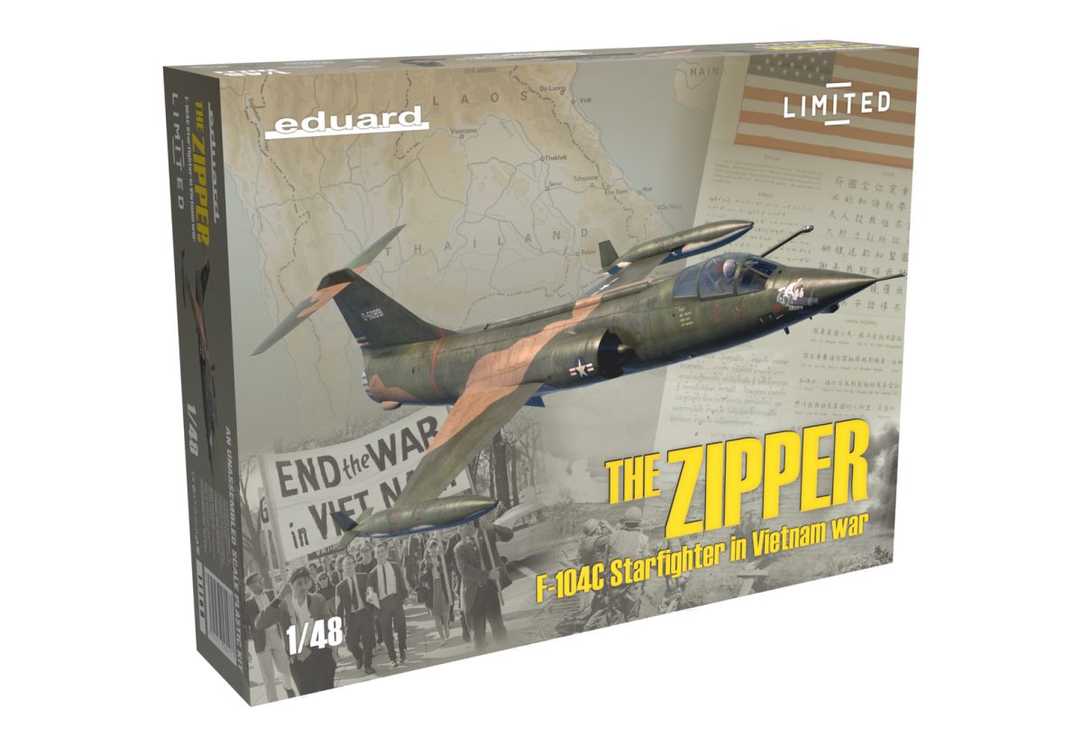 11169 Eduard Самолет F-104C Starfighter in Vietnam war "The Zipper" (Limited) 1/48