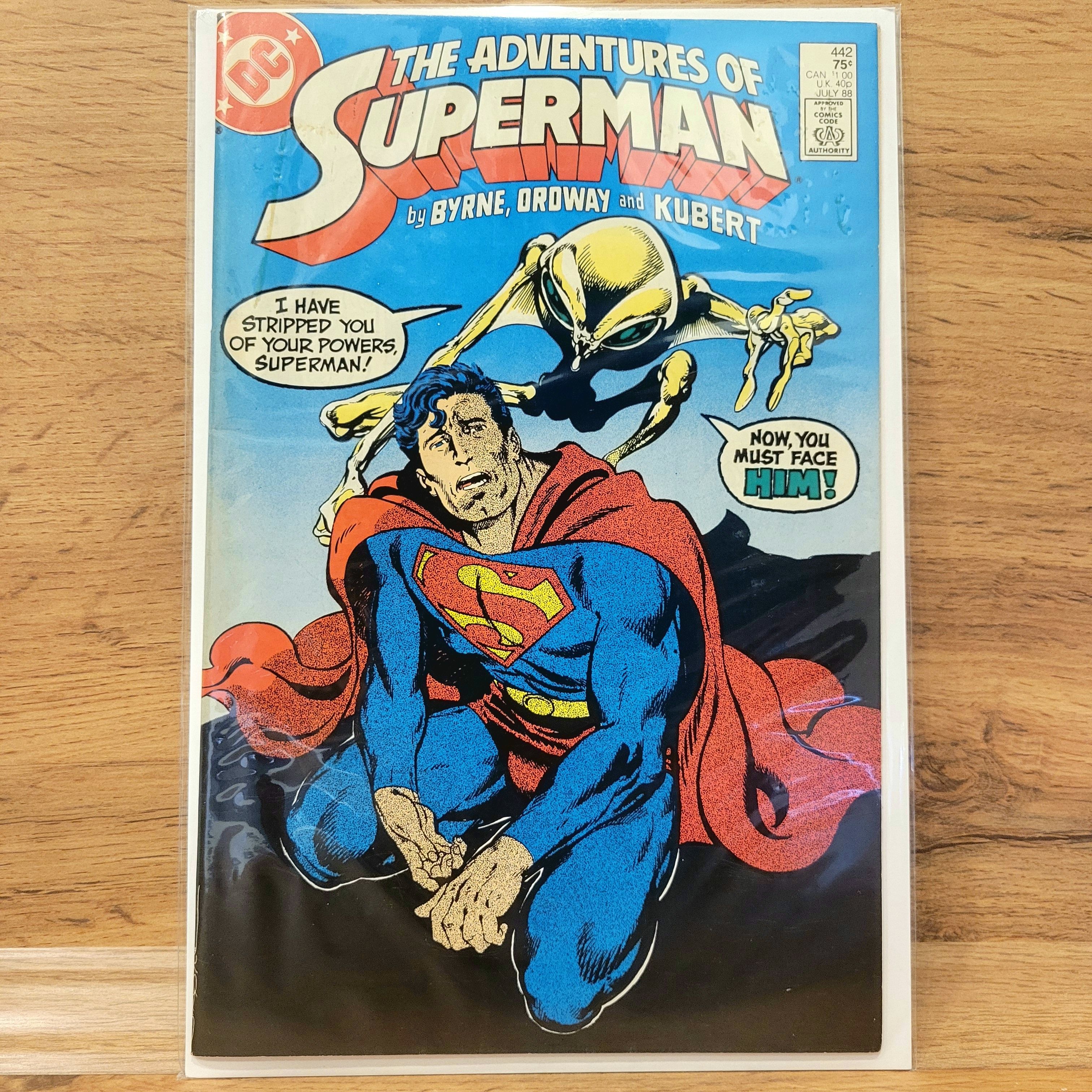 Ретро Комикс The Adventures Of The Superman #442. 1988 Год. | Stan