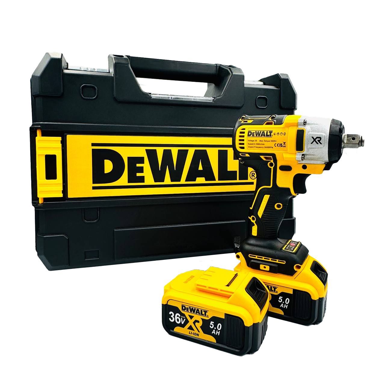 Гайковерт Аккумуляторный Бесщеточный Ударный Dewalt 350Hm 36V