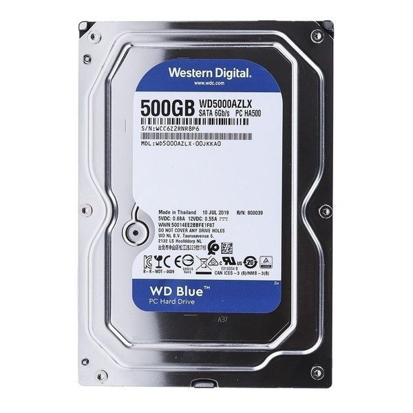 Western Digital 500 ГБ Внутренний жесткий диск (WD5000AZLX) 