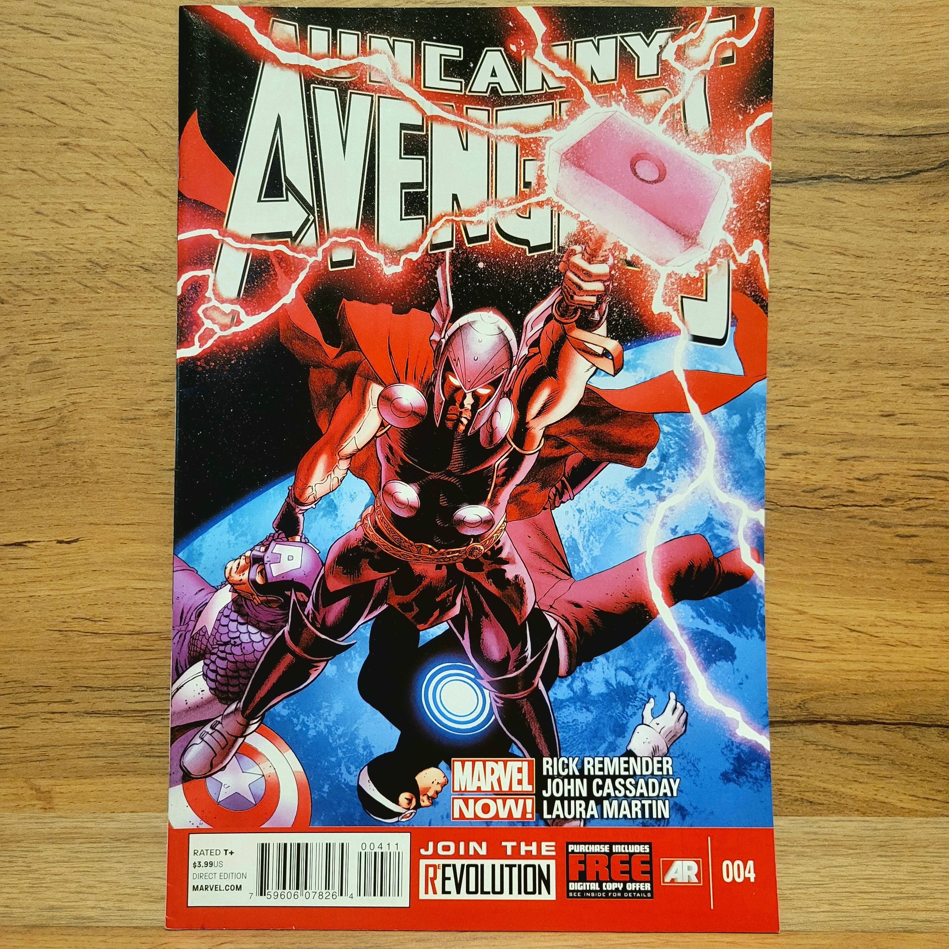 Uncanny Avengers #4. Оригинальный Комикс | Lee