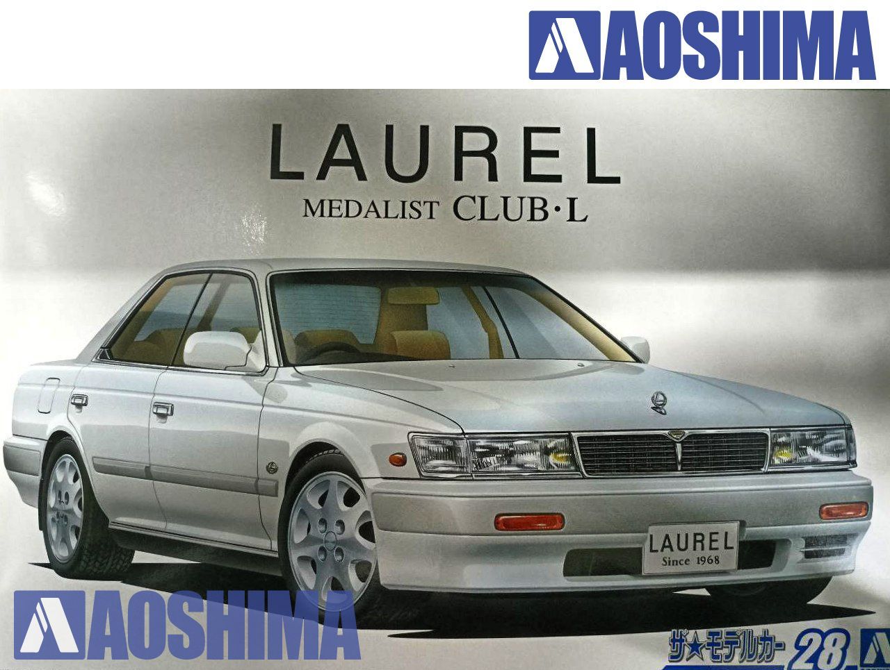 Сборная модель 1/24 Nissan Laurel Medalist Club L '91