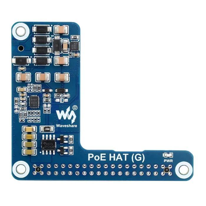 Плата POE HAT (G) для Raspberry Pi 5, 5V/5A Waveshare