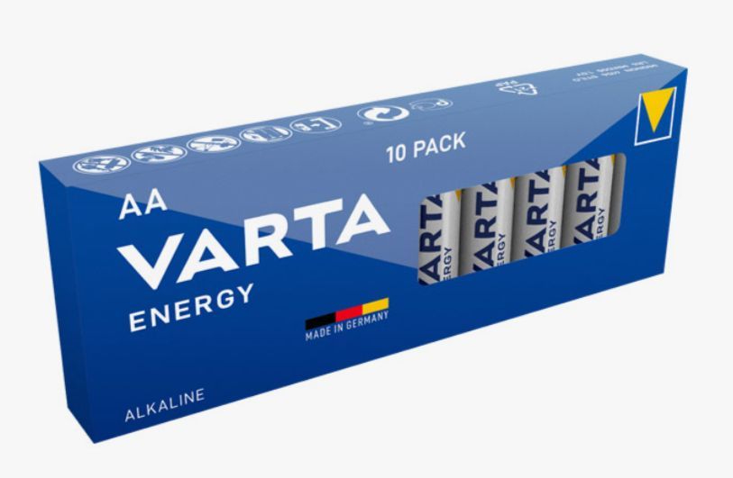 БатарейкащелочнаяVARTAEnergyLR06AA(400шт),40шт