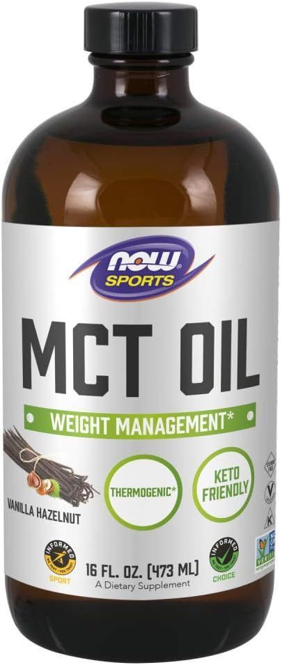 NOW MCT OIL 473 мл, Масло МСТ(среднецепочечные триглицериды, MCT Oil, для кето диеты)