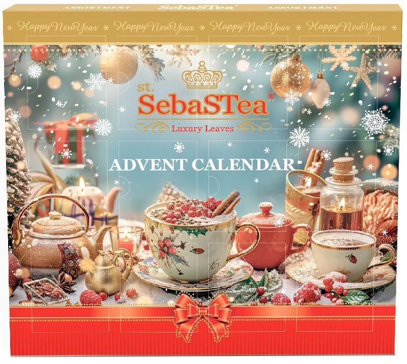 ЧайSEBASTEAколлекцияAdventCalendar2025АССОРТИ24пак.(Чаепитие)38г