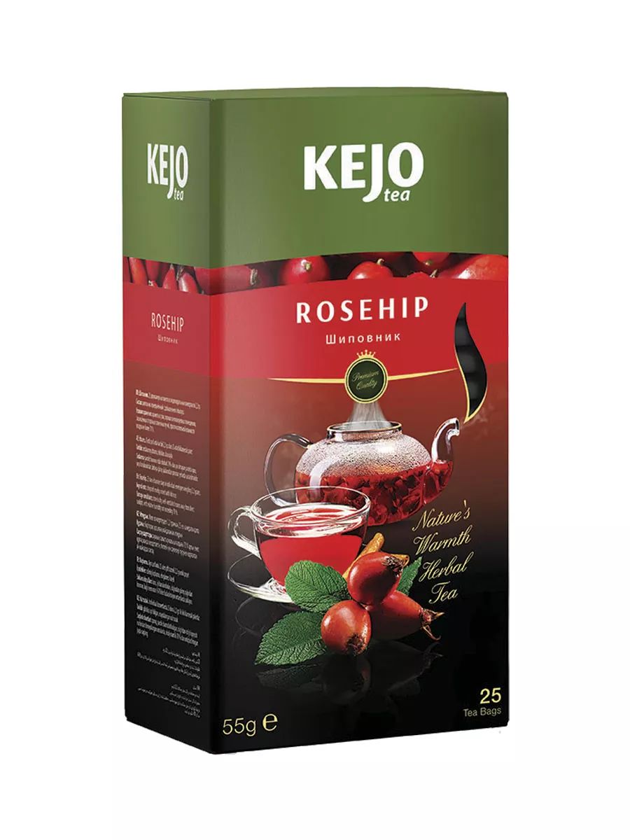 Чай КЕЖО ROSEHIP (Шиповник) 25 пак