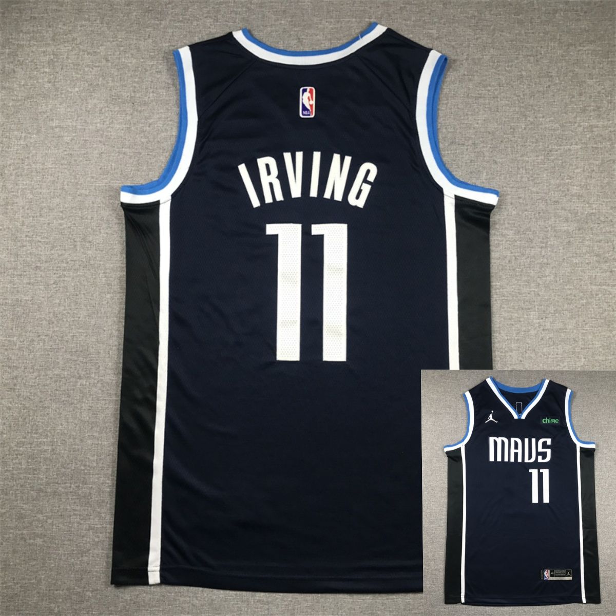 Форма баскетбольная NBA Jerseys Kyrie Irving #11 Dallas Mavericks Баскетбольный спортивная рубашка