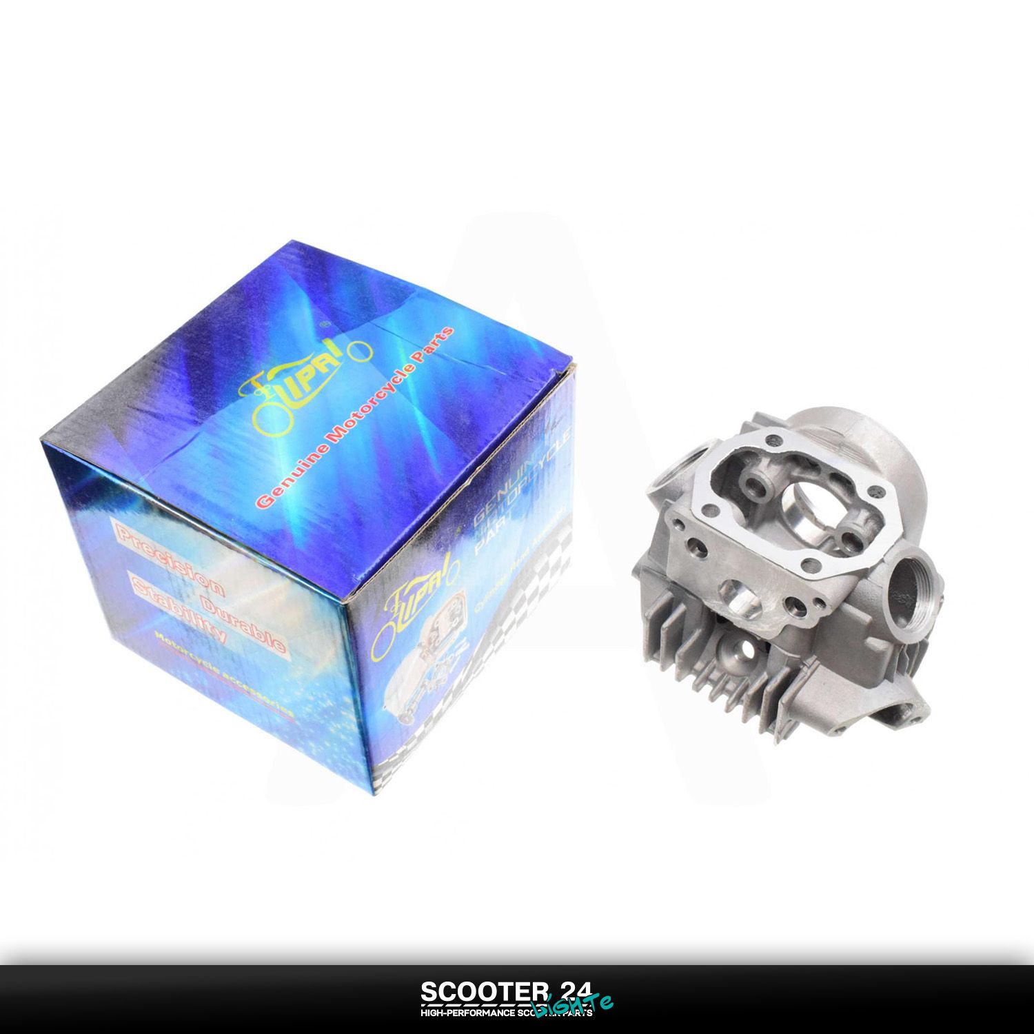 Головка цилиндра на мопед Alpha / Delta (Альфа / Дельта / Орион Омакс) 139FMB 50 ( 39 мм) (голая) KOMATCU мотоцикл