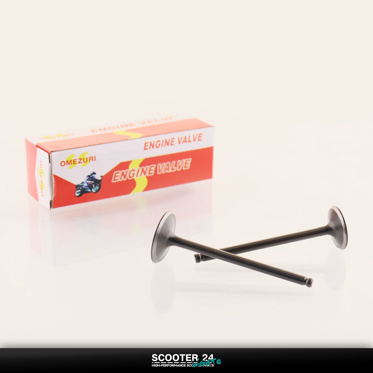 Клапаны на мотоцикл (пара / голые) 4T CB200 (L-92 мм)