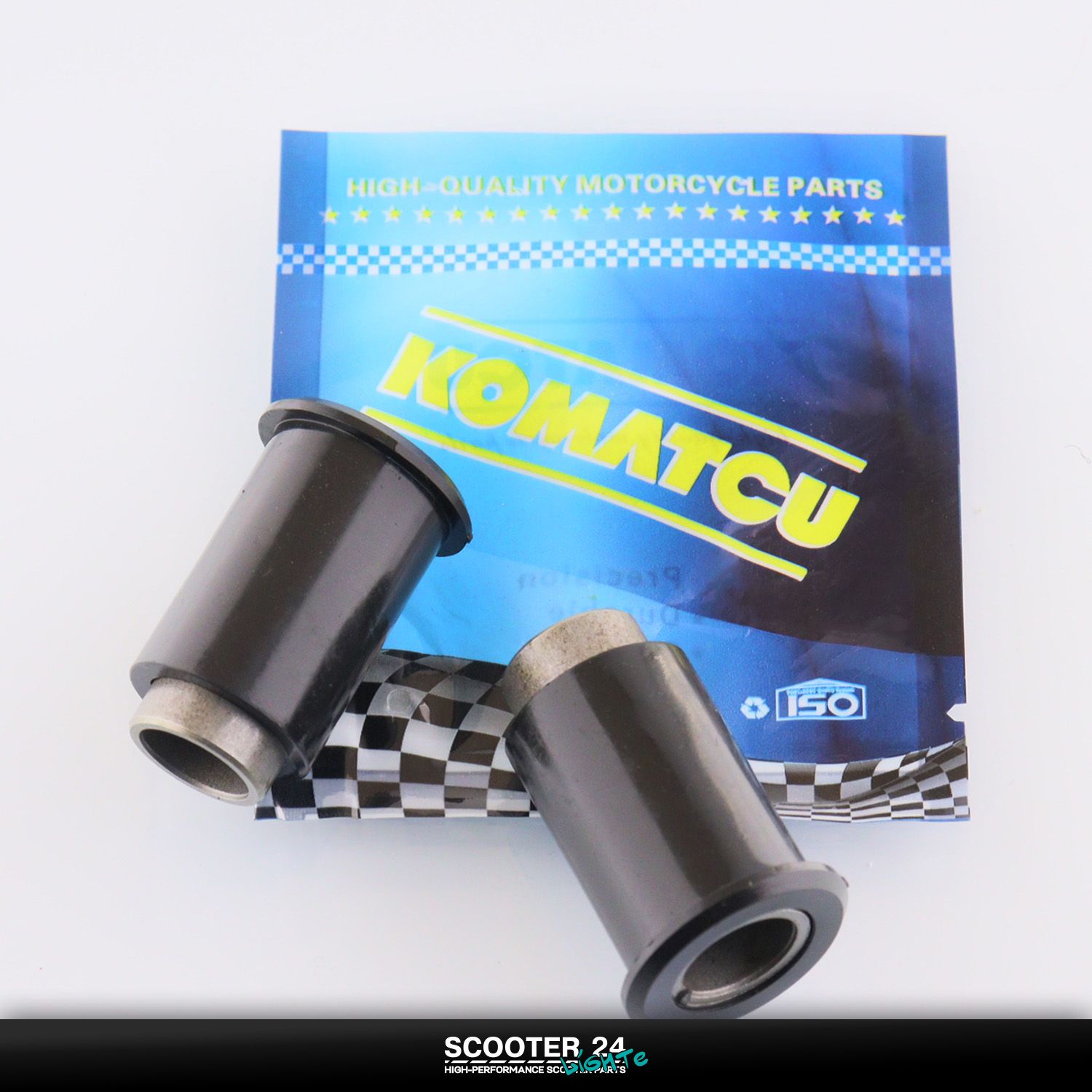 Втулки маятника комплект на мопед Yamaha YBR125 "KOMATCU" для мотоцикла Ямаха ЮБР 125 кубов