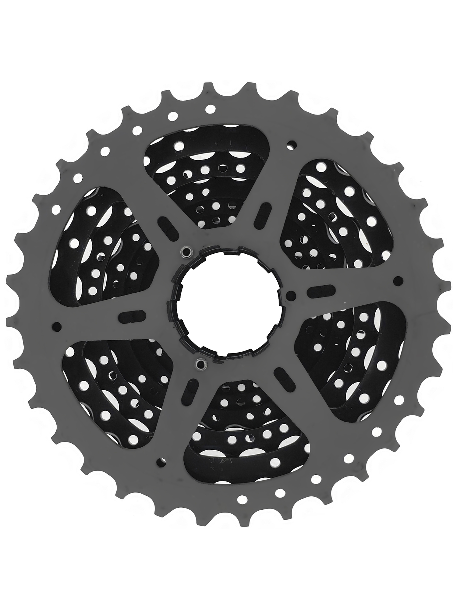 Shimano Кассета звезда задняя HG200, 9 скоростей, звезды 11-32, черная — Товары для велоспорта — фото 2