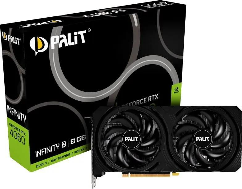 極美品　PALIT GEFORCE RTX 4060 Ti 8GB Palit Nvidia GeForce RTX 4060 Ti Dual 8GB Graphics Card