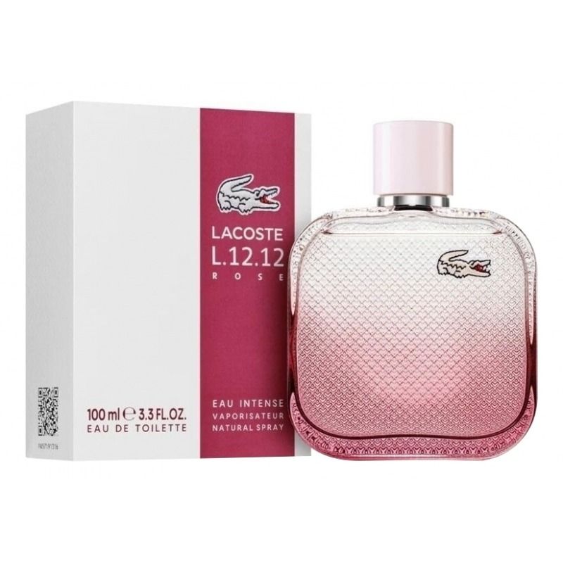 LACOSTE L. 12.12 ROSE EAU INTENSE Парфюмерная вода 100 мл Lacoste