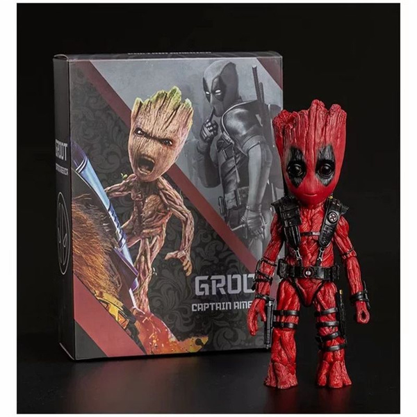 Marvel стражи галактики / 26cm грут фигурка / Грут cos Дэдпул - купить ...