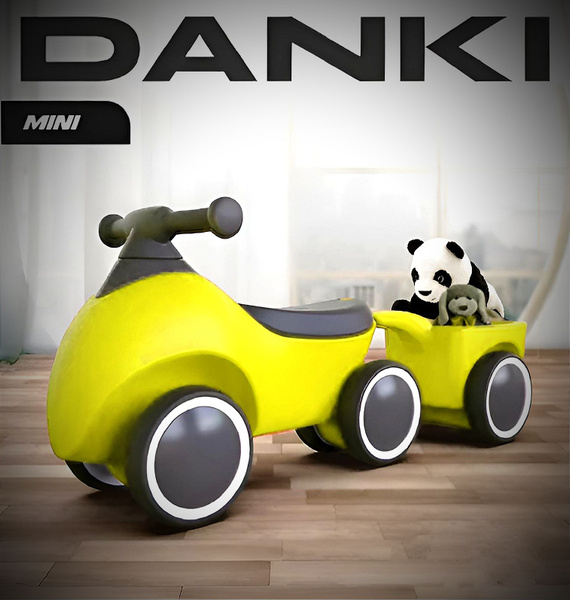Машинка каталка Danki Minni толокар для детей от 1 до 4 лет, цвет ...